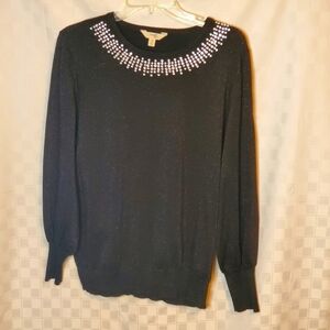 Terra Sky Rhinestone Sweater